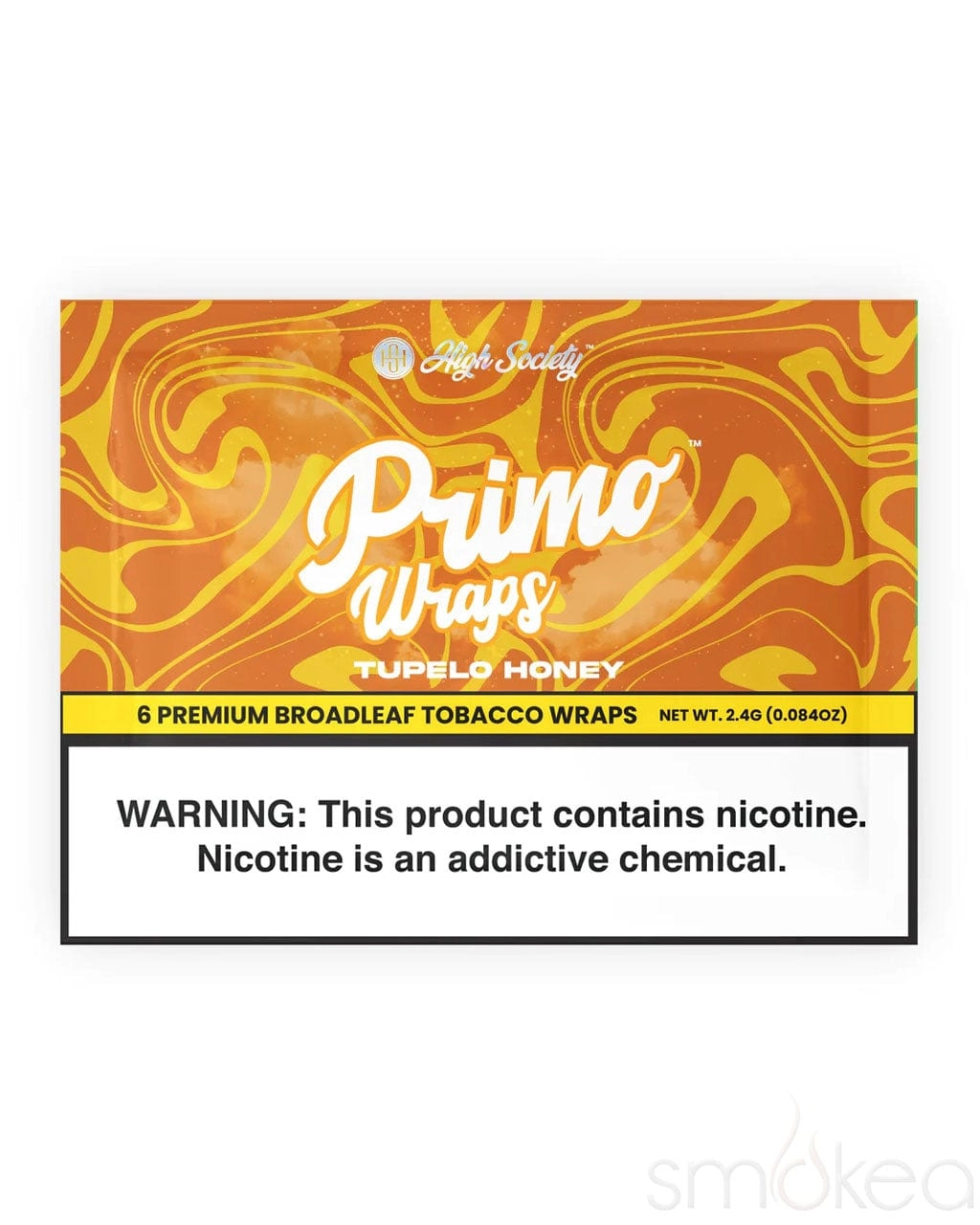 High Society Primo Broad Leaf Tobacco Wraps (6-Pack)