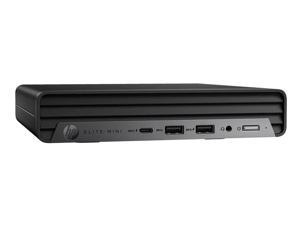 HP Elite 800 G9 - Mini desktop Core i5 i5-14500T / up to 4.8 GHz - vPro - RAM 16 GB - SSD 512 GB - NVMe, TLC - UHD Graphics 770 A12GMUT#ABA