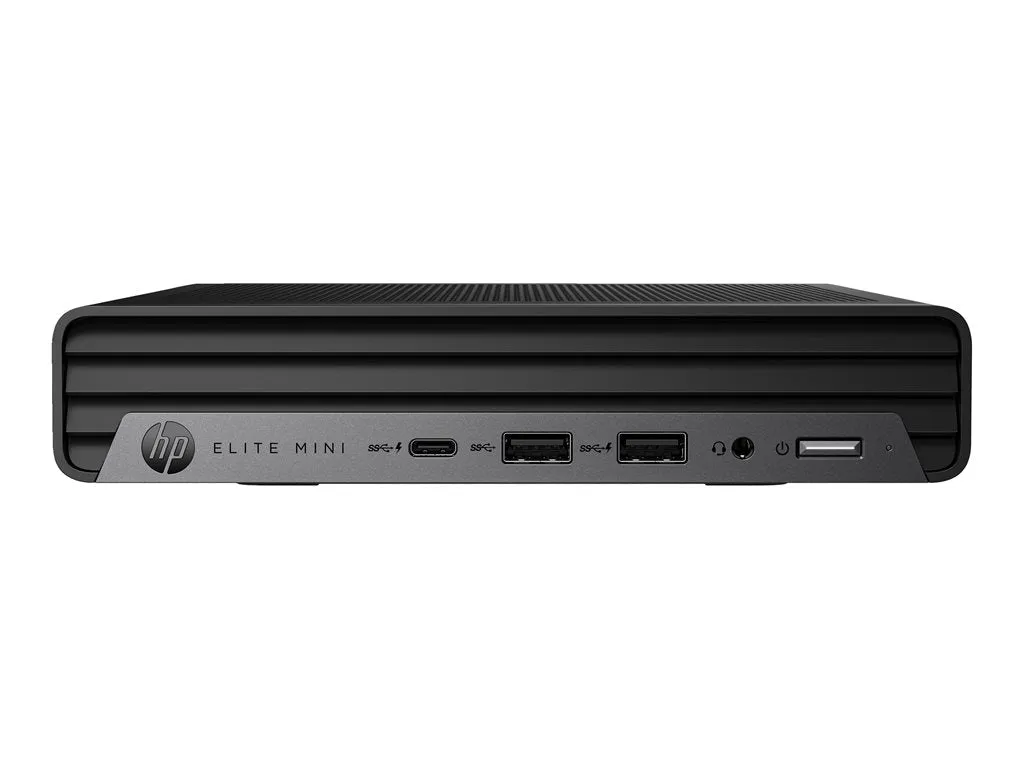 HP Elite 800 G9 - Mini desktop Core i5 i5-14500T / up to 4.8 GHz - vPro - RAM 16 GB - SSD 512 GB - NVMe, TLC - UHD Graphics 770 A12GMUT#ABA