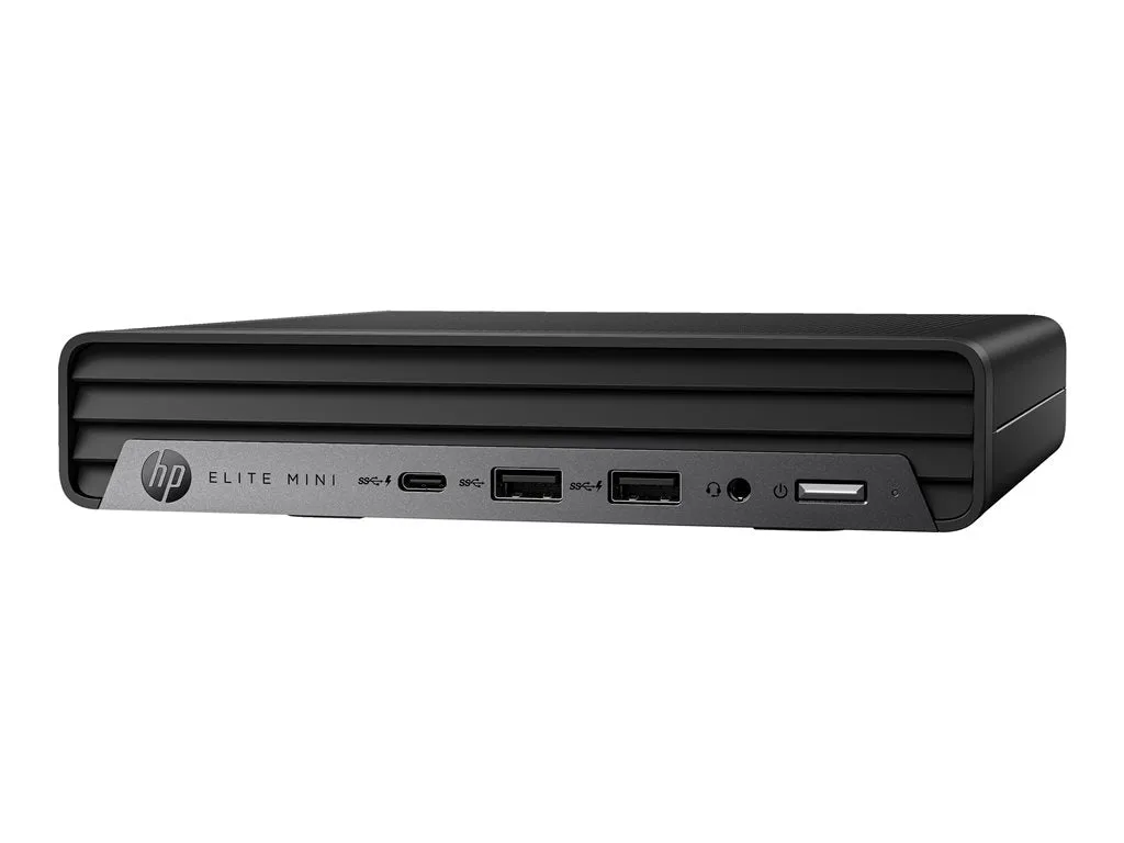 HP Elite 800 G9 - Mini desktop Core i5 i5-14500T / up to 4.8 GHz - vPro - RAM 16 GB - SSD 512 GB - NVMe, TLC - UHD Graphics 770 A12GMUT#ABA