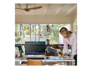 HP Elite 800 G9 - Mini desktop Core i7 i7-14700T / up to 5.2 GHz - vPro - RAM 32 GB - SSD 512 GB - NVMe, TLC - UHD Graphics 770 A12GVUT#ABA