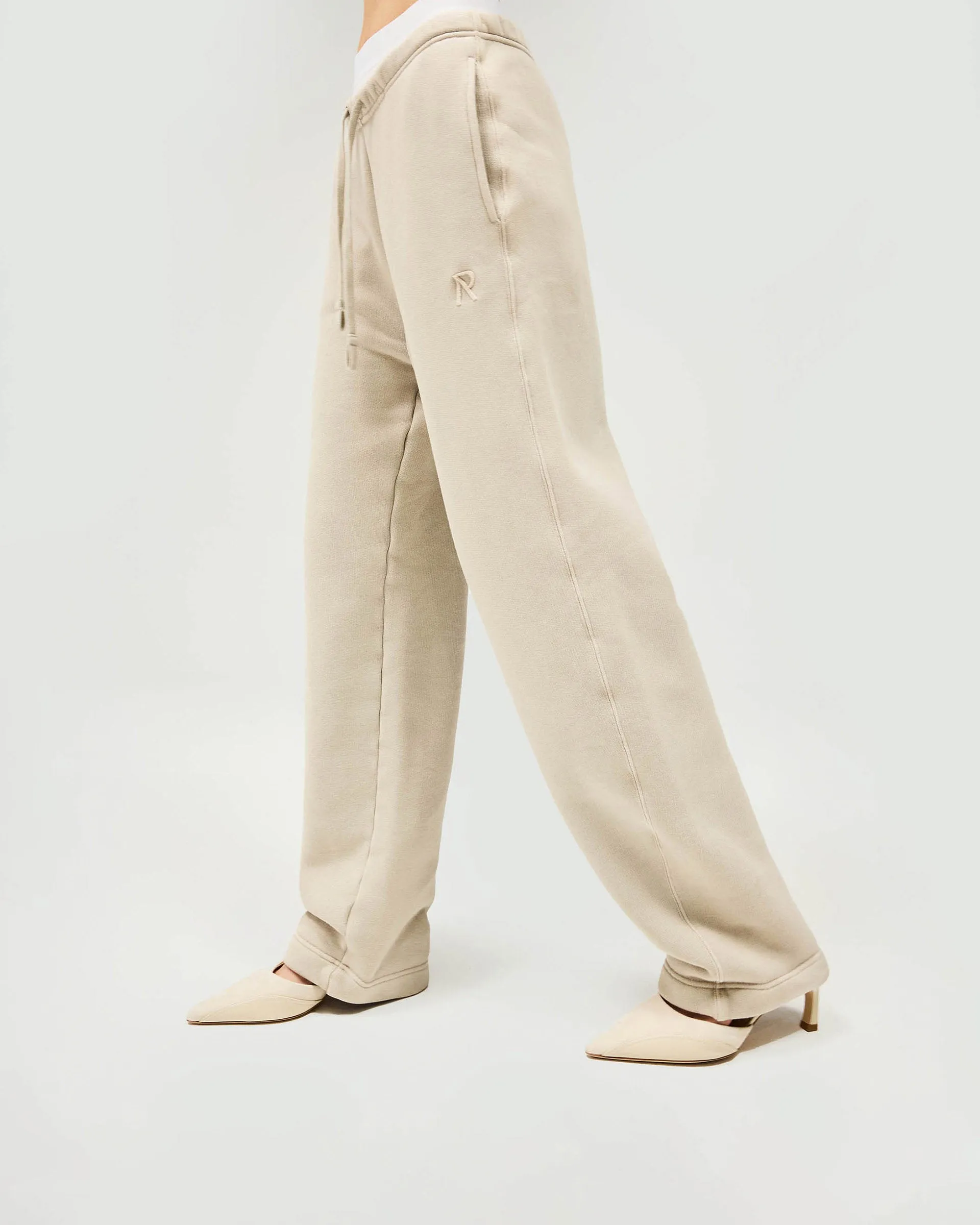 Initial Twisted Seam Jogger - Storm