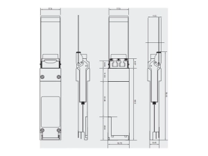 Integra Optics - QSFP28 transceiver module - 112 Gigabit Ethernet (optical) - 112GBase-ER4 - LC single-mode - up to 24.9 miles XCVR-Q30V31-IO