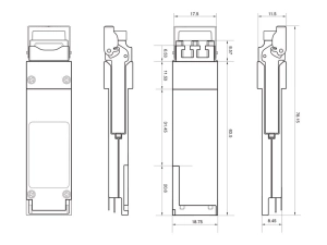 Integra Optics - QSFP28 transceiver module (equivalent to: Alcatel 73XX 3FE73400AA) - 100 GigE optical - 100GBase-LR4 - LC single-mode 3FE73400AA-IO