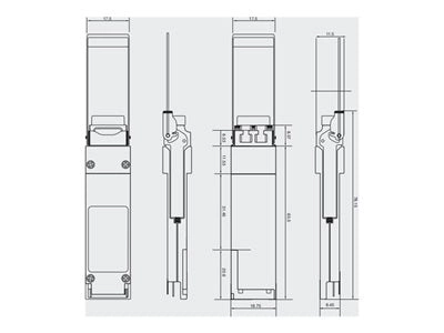 Integra Optics - QSFP28 transceiver module (equivalent to: Arris 1000572) - 100 GigE optical - 100GBase-SR4 - MPO multi-mode 1000572-IO