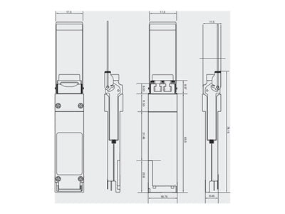 Integra Optics - QSFP28 transceiver module (equivalent to: Extreme 10406) - 100 GigE optical - 100GBase-SWDM4 - LC multi-mode 10406-IO