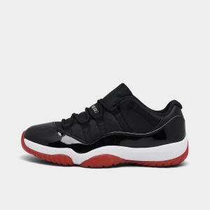 Jordan 11 Retro Low Black / Varsity Red - White