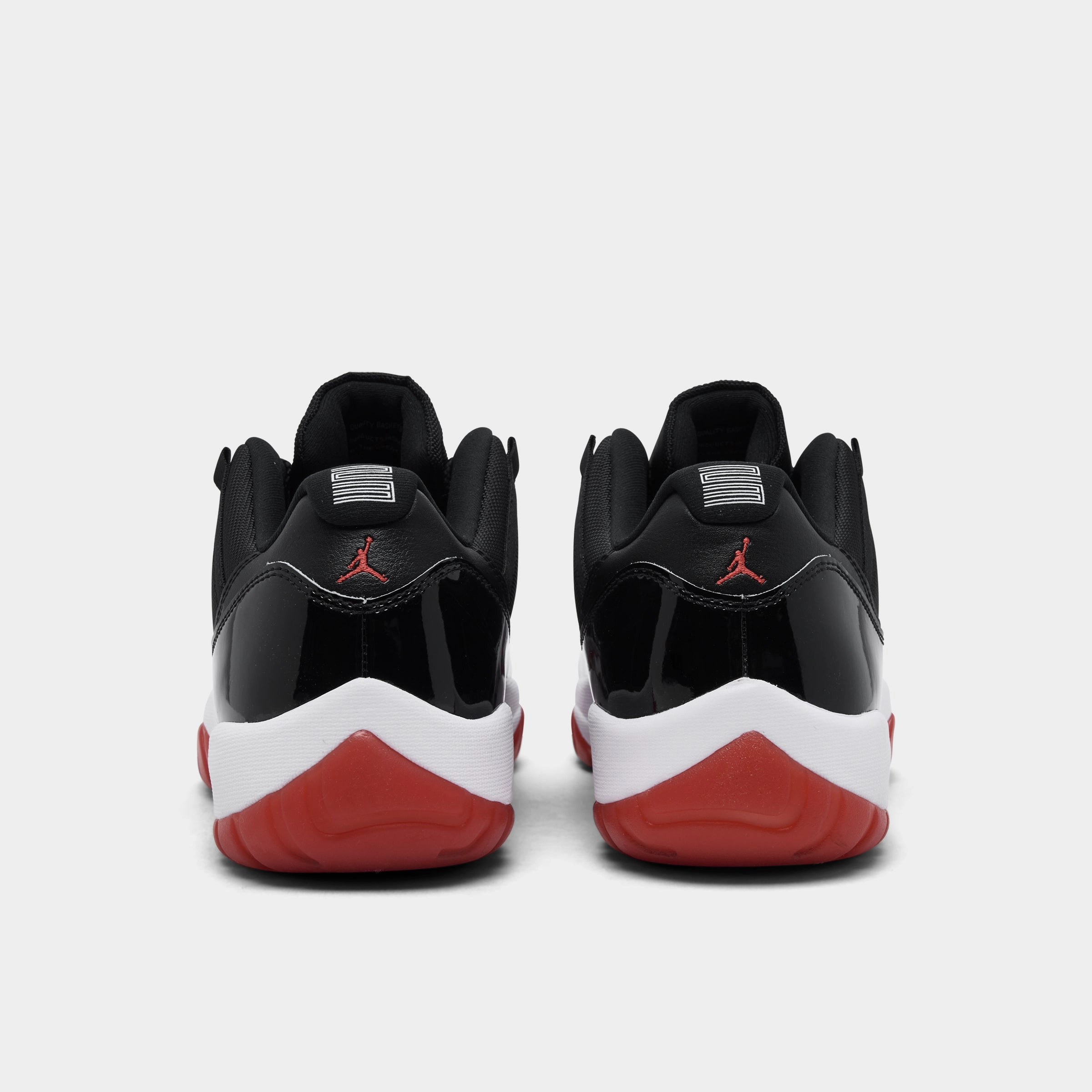 Jordan 11 Retro Low Black / Varsity Red - White