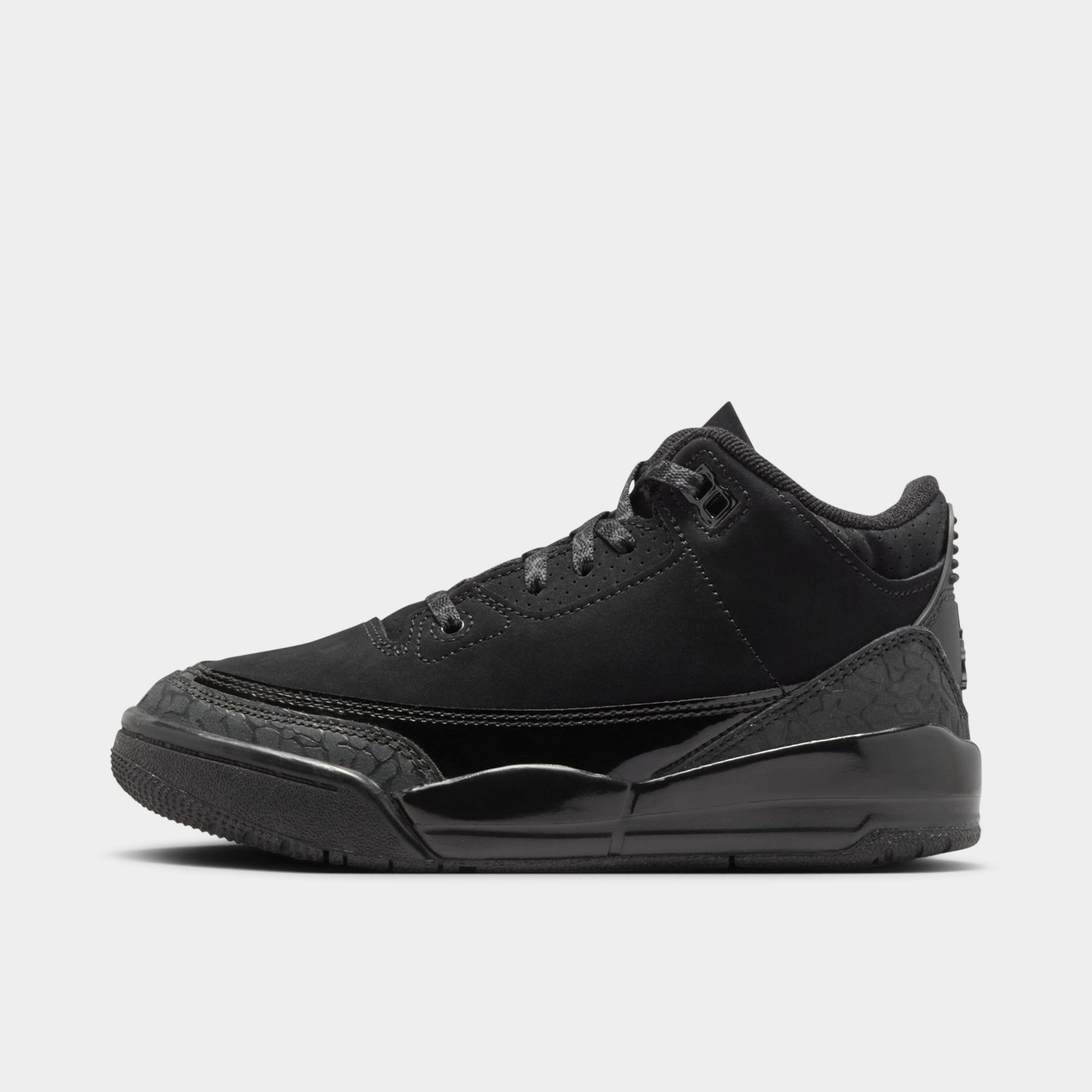 Jordan 3 Retro PS Black / Dark Charcoal - White