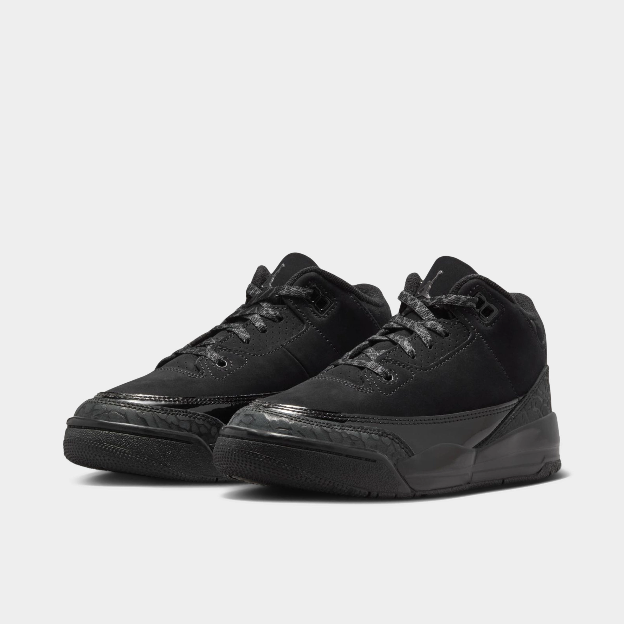 Jordan 3 Retro PS Black / Dark Charcoal - White