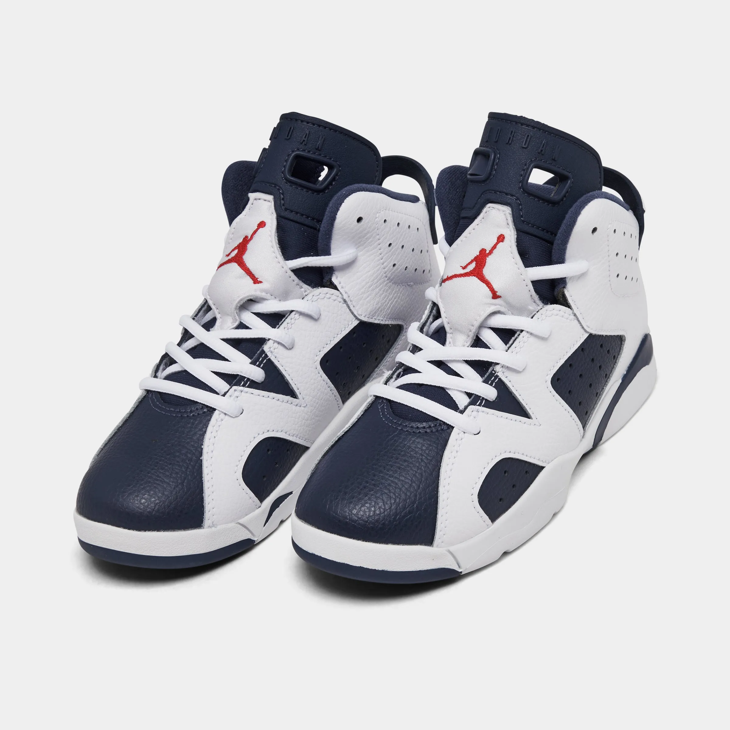 Jordan 6 Retro PS White / Varsity Red - Midnight Navy
