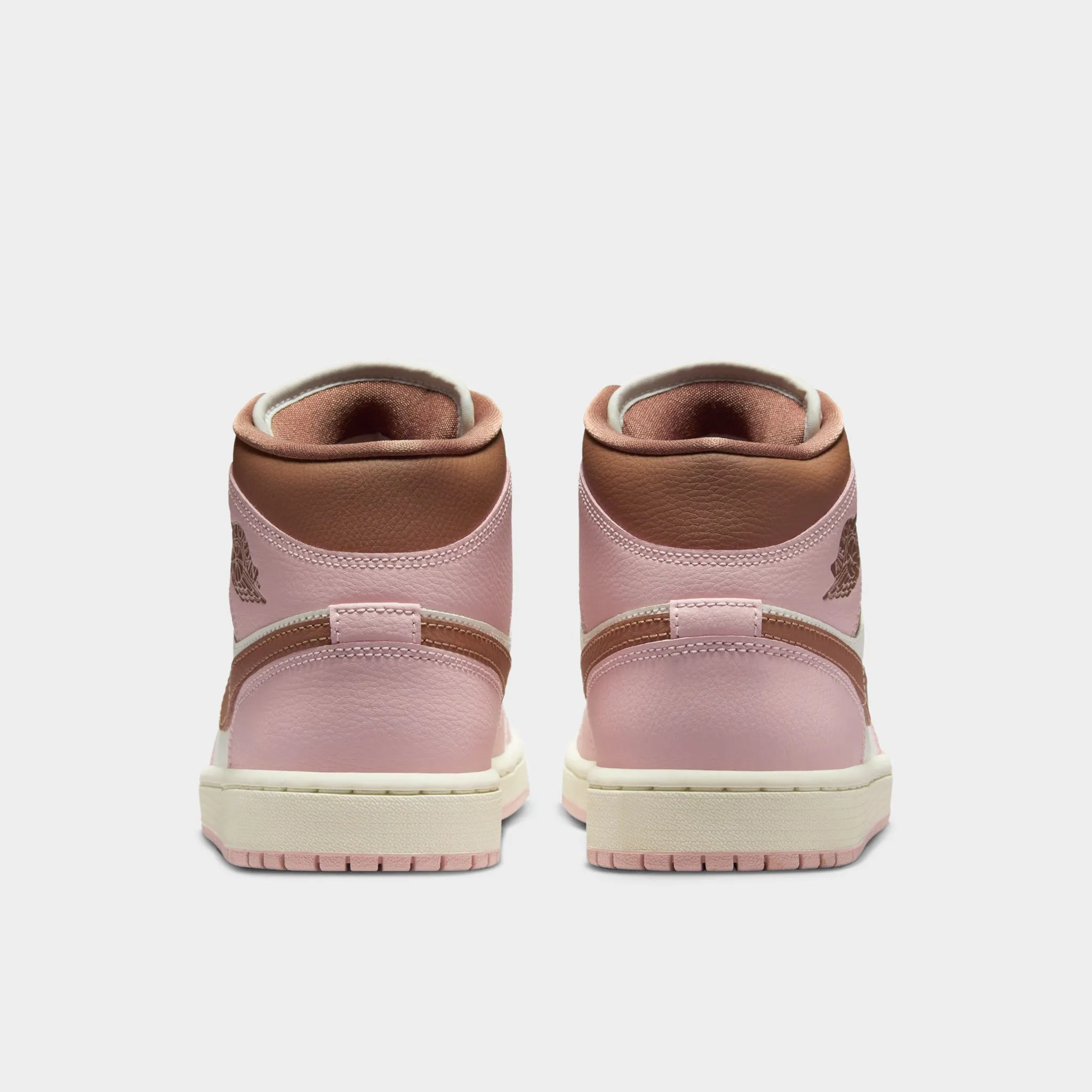 Jordan Women's 1 Mid Pink Oxford / Archaeo Brown - Sail