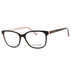 Juicy Couture Women's Eyeglasses - Black Pink Plastic Full Rim Frame | JU 213 03H2 00