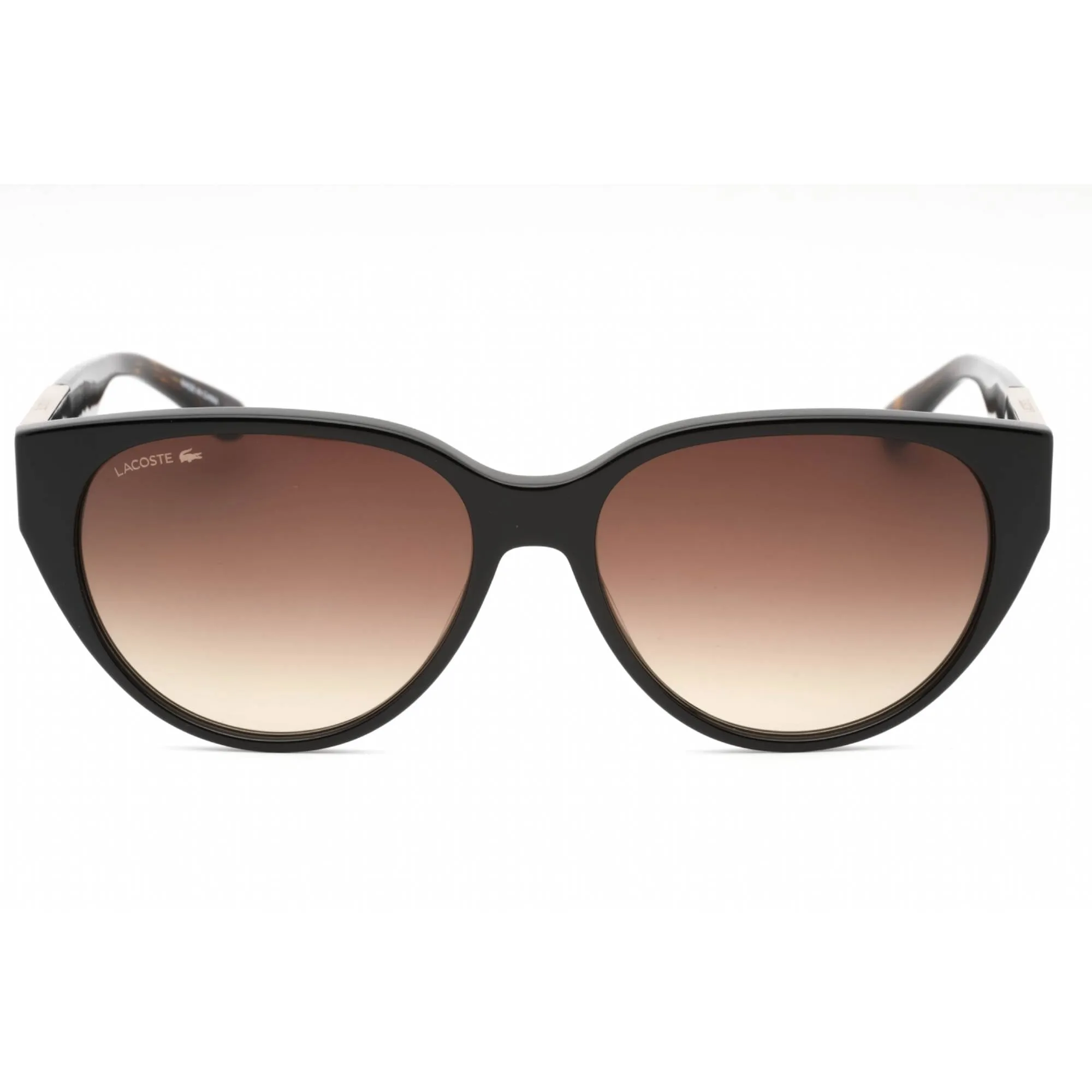Lacoste Women's Sunglasses - Black Plastic Cat Eye Shape Full Rim Frame | L985S 001