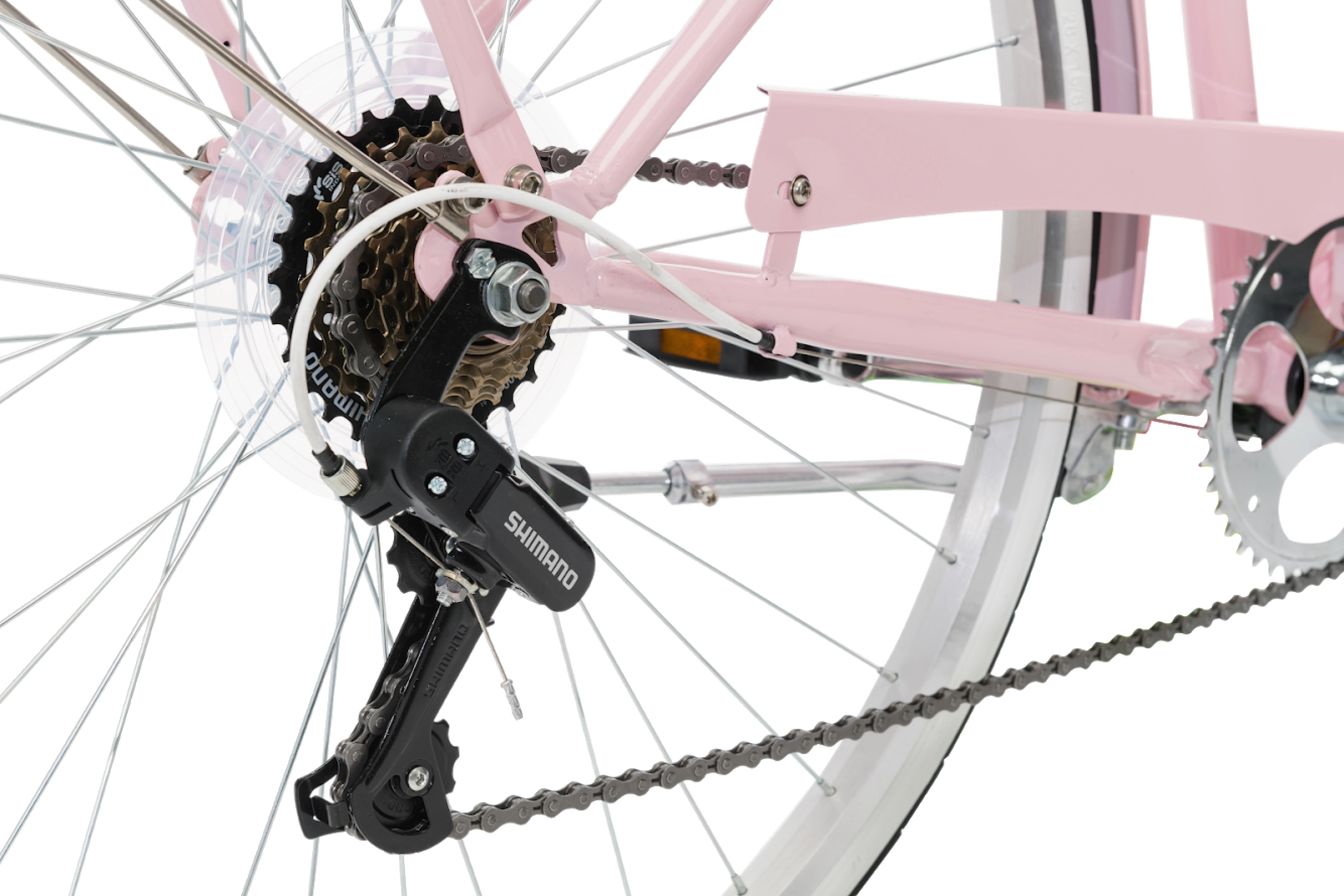 Ladies Classic Plus Vintage Bike Soft Pink