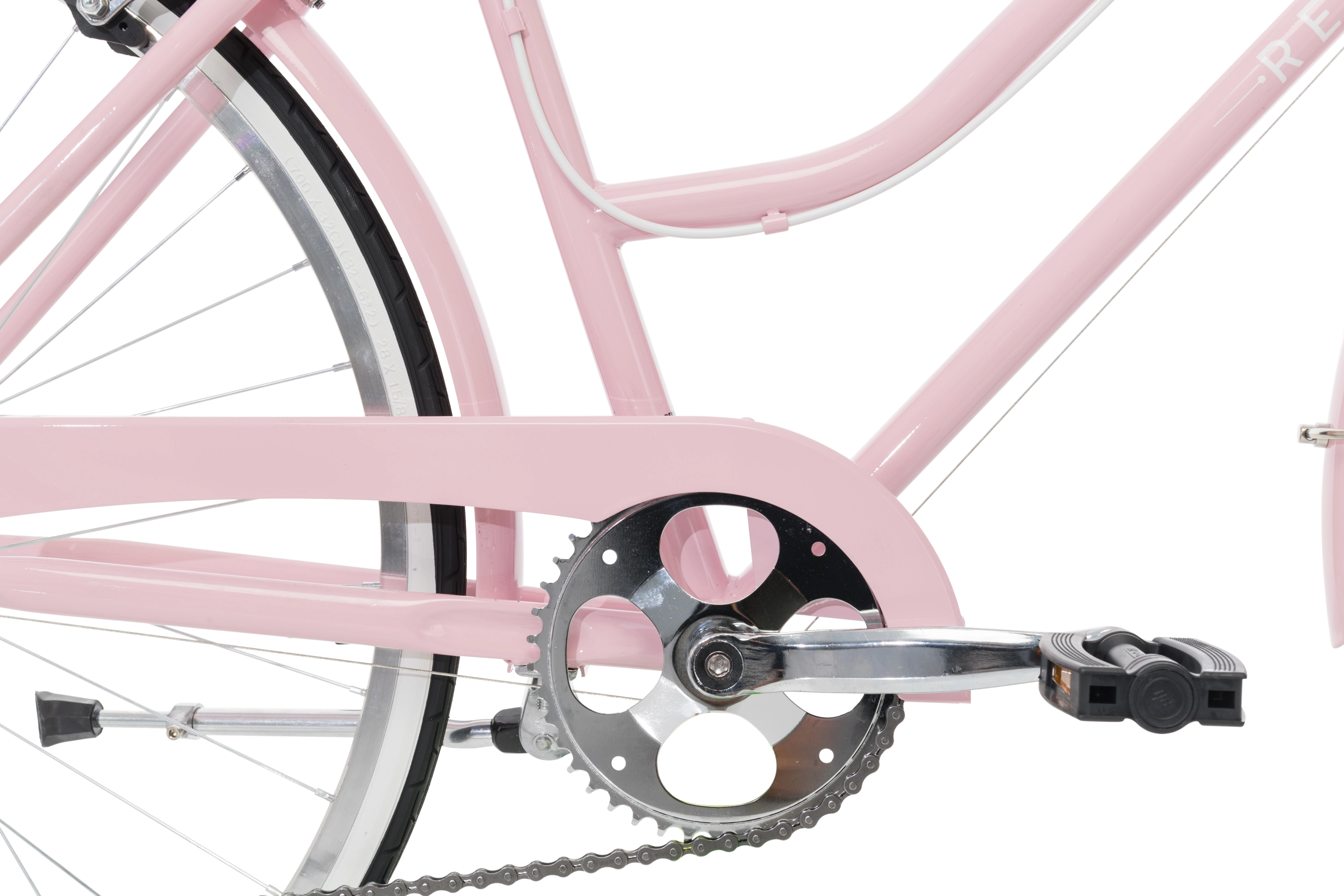 Ladies Classic Plus Vintage Bike Soft Pink