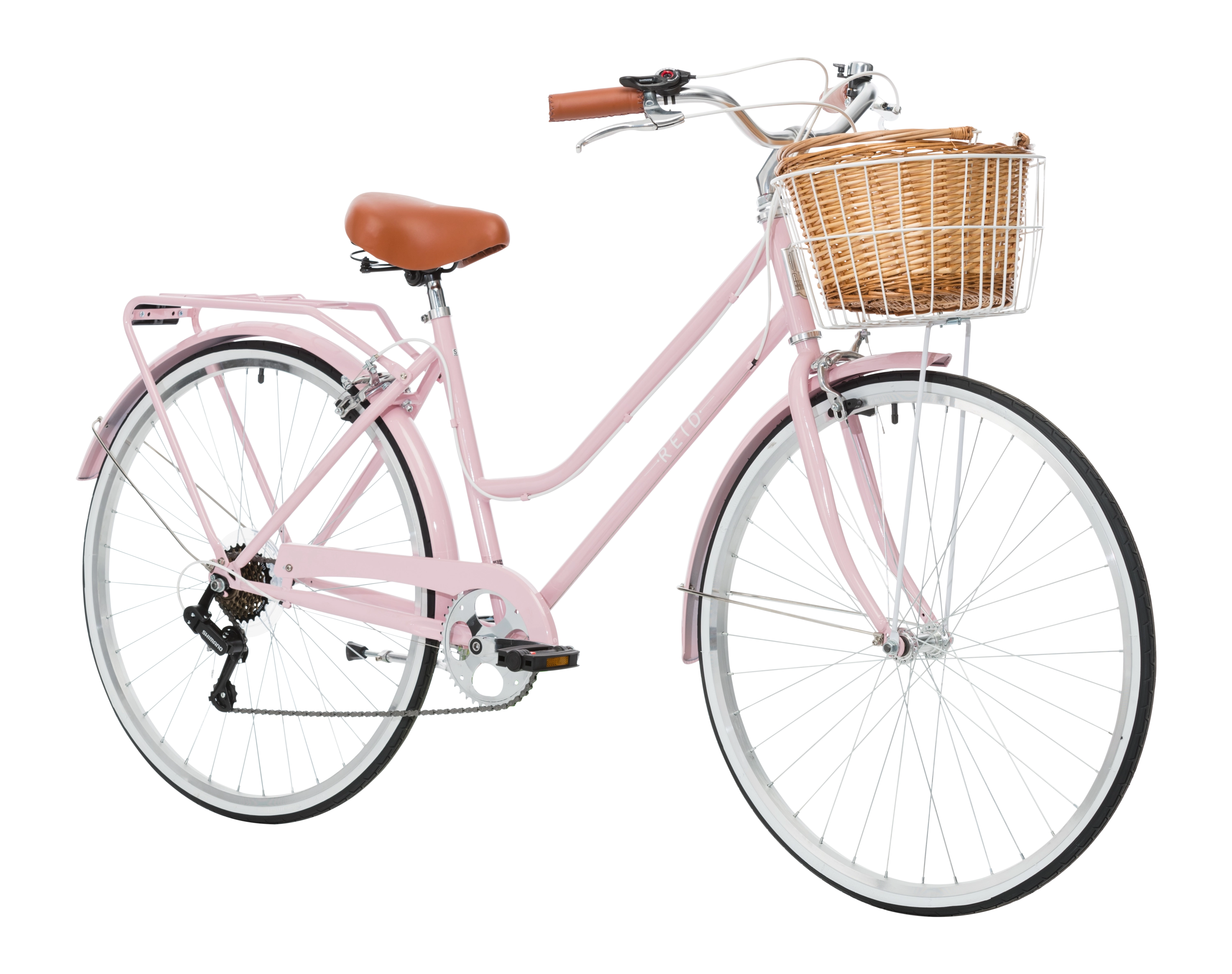 Ladies Classic Plus Vintage Bike Soft Pink