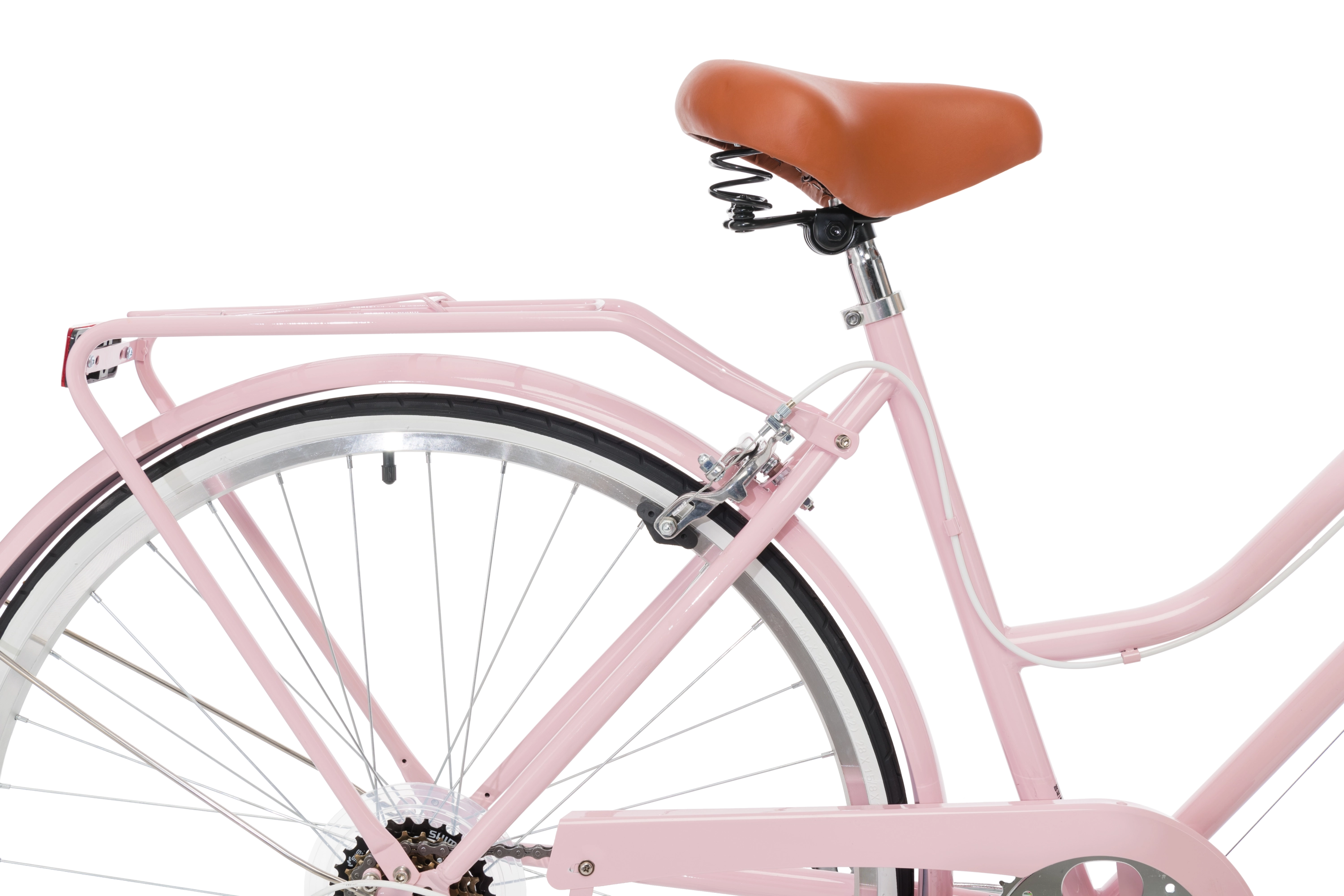 Ladies Classic Plus Vintage Bike Soft Pink