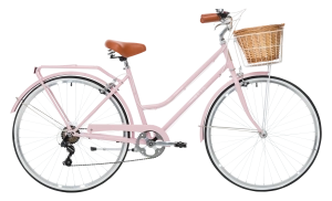 Ladies Classic Plus Vintage Bike Soft Pink