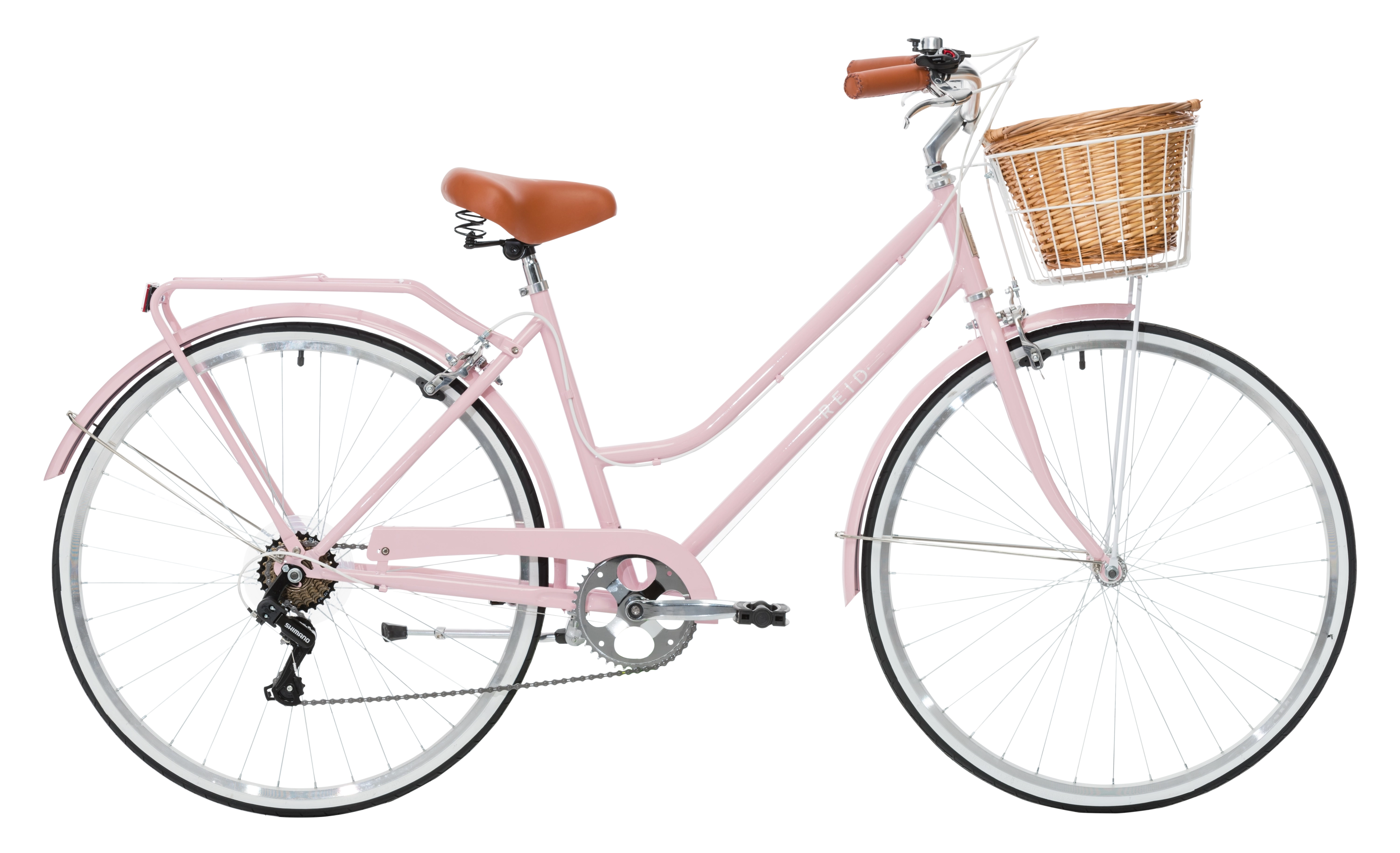 Ladies Classic Plus Vintage Bike Soft Pink