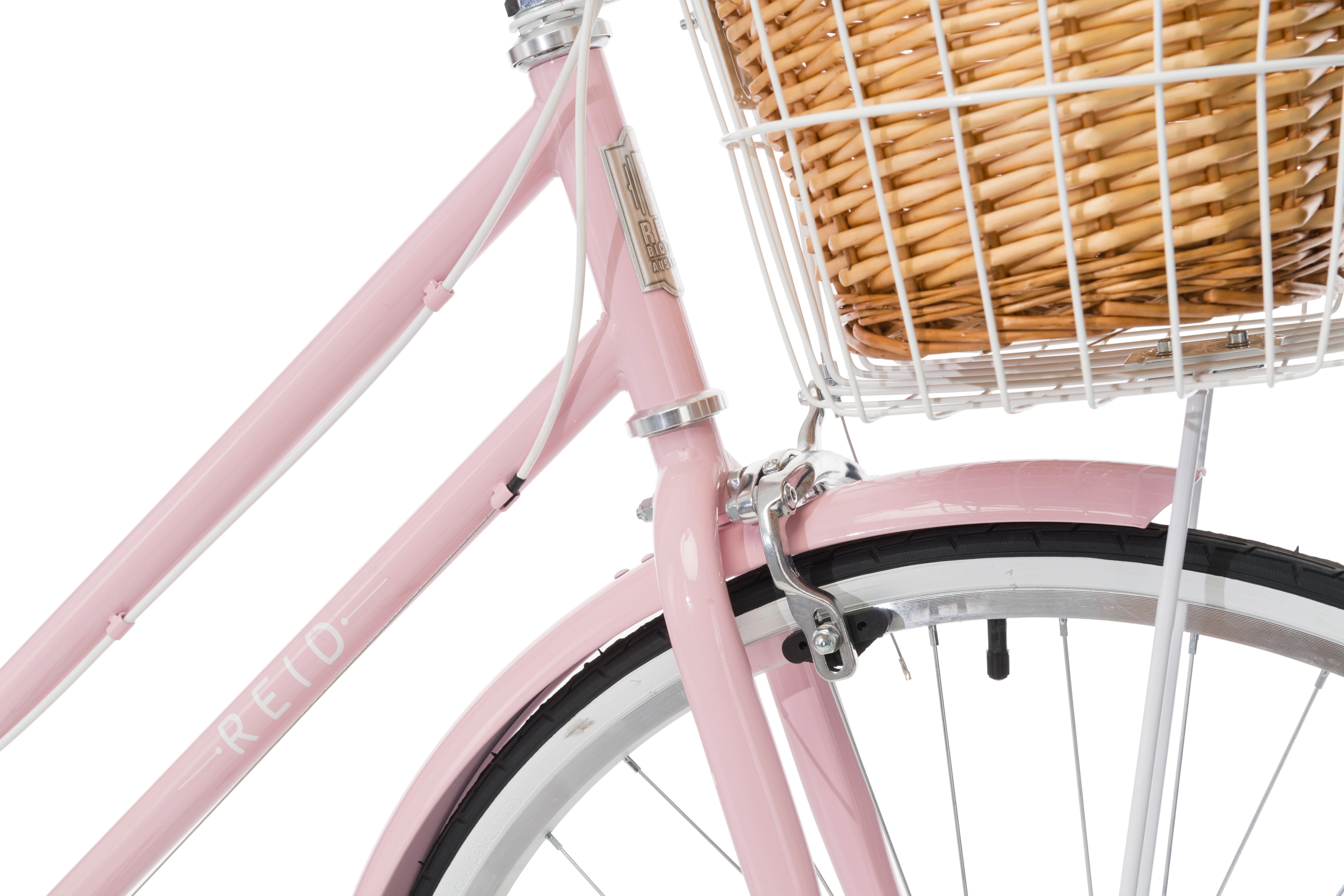Ladies Classic Plus Vintage Bike Soft Pink