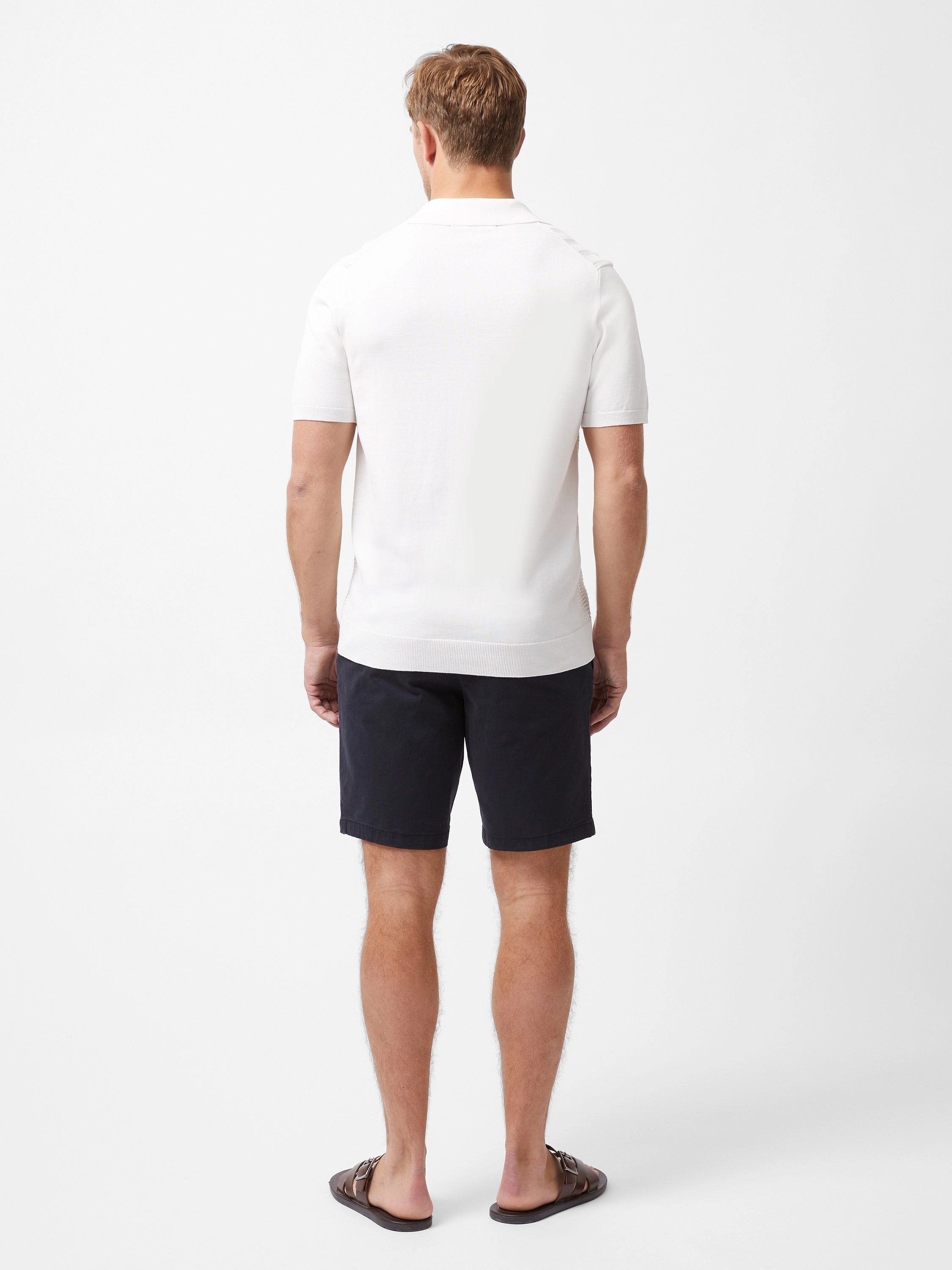 Leader Trophy Neck Knit Shirt