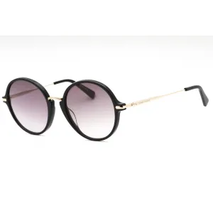 Longchamp Women's Sunglasses - Black Acetate Round Shape Full Rim Frame | LO645S 001