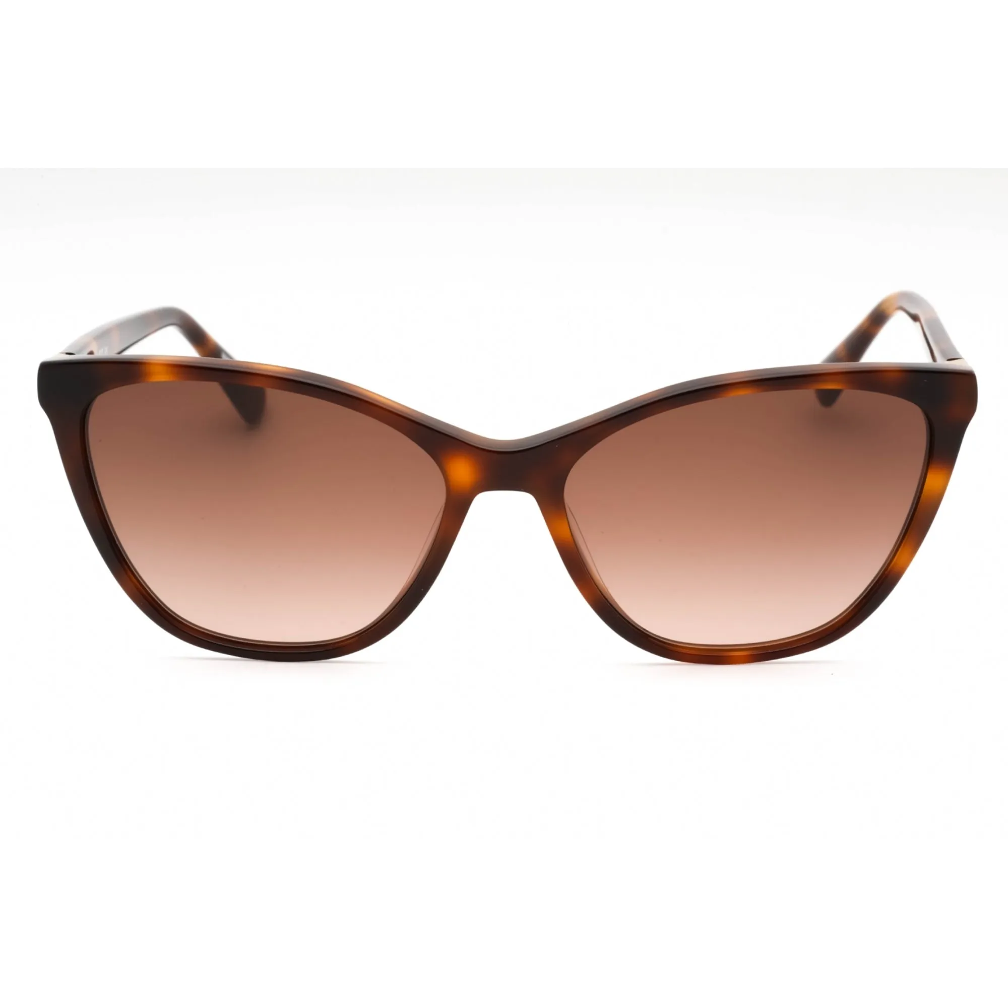 Longchamp Women's Sunglasses - Havana Plastic Cat Eye Full Rim Frame | LO659S 214