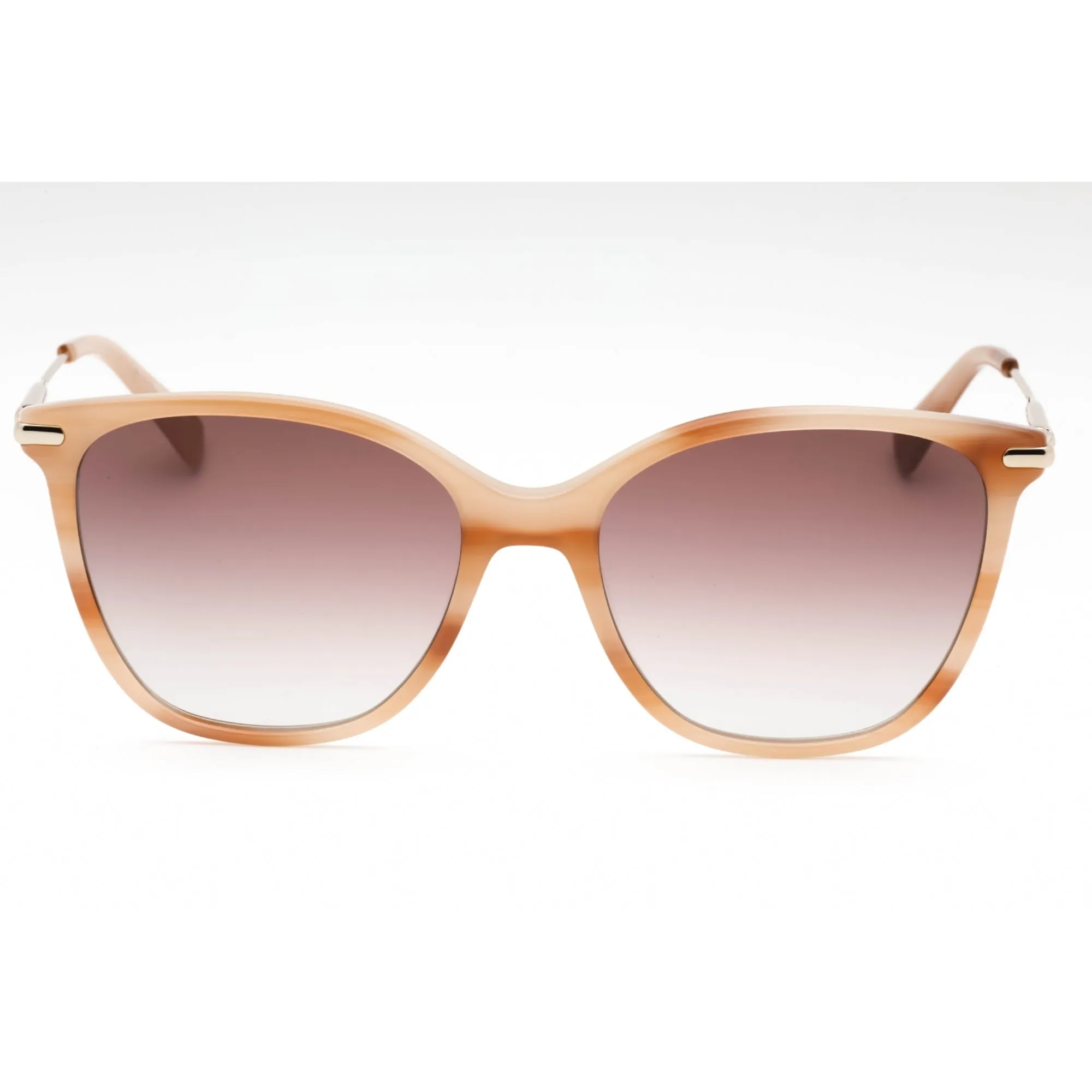 Longchamp Women's Sunglasses - Marble Beige Plastic Cat Eye Full Rim | LO660S 264