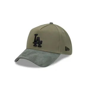 Los Angeles Dodgers Olive Premium 39THIRTY A-Frame™ Stretch Fit