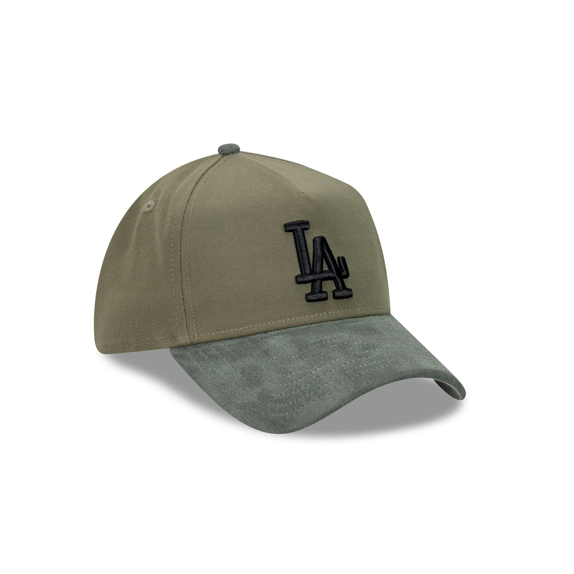 Los Angeles Dodgers Olive Premium 39THIRTY A-Frame™ Stretch Fit