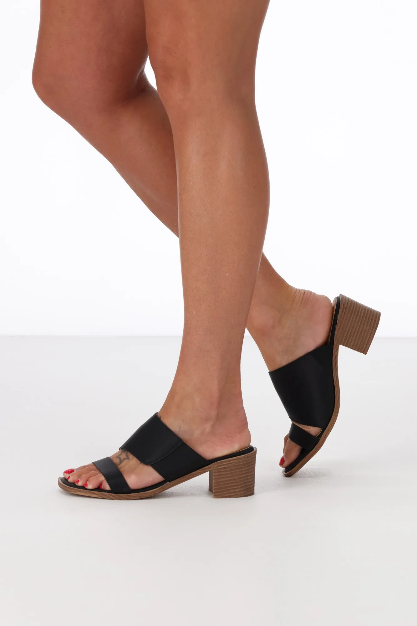 Los Cabos Jazzar Heel Black