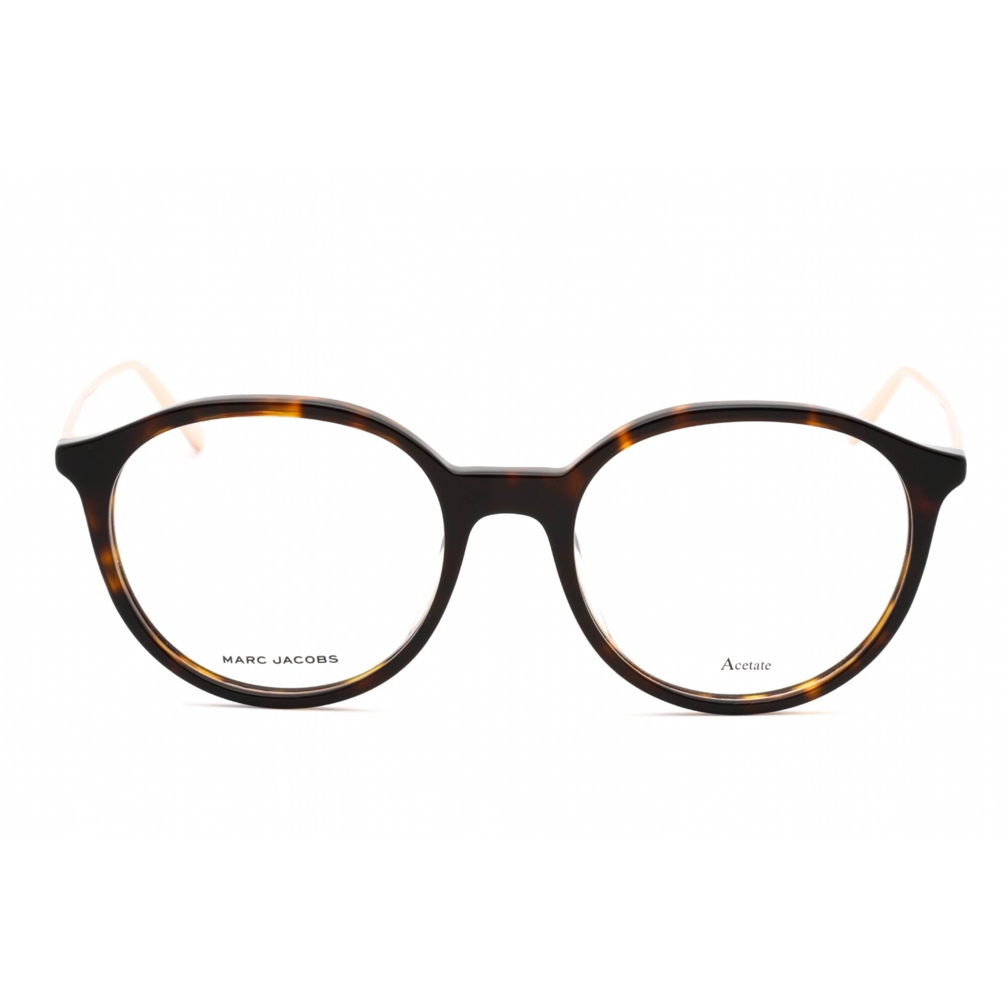 Marc Jacobs Women's Eyeglasses - Havana Plastic Full Rim Frame | MARC 437 0086 00