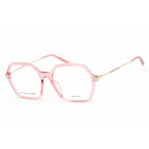 Marc Jacobs Women's Eyeglasses - Red Acetate Square Shape Frame | MARC 615 0C9A 00