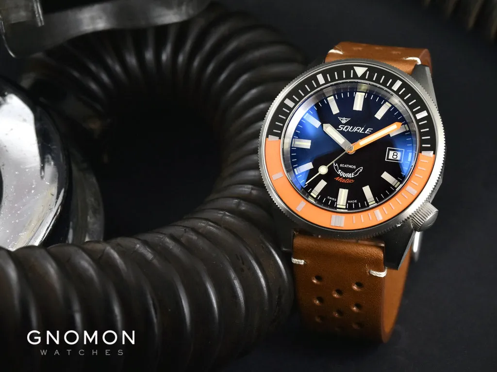 Matic Satin Orange Leather