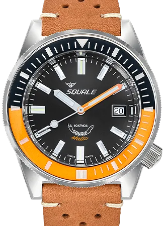 Matic Satin Orange Leather