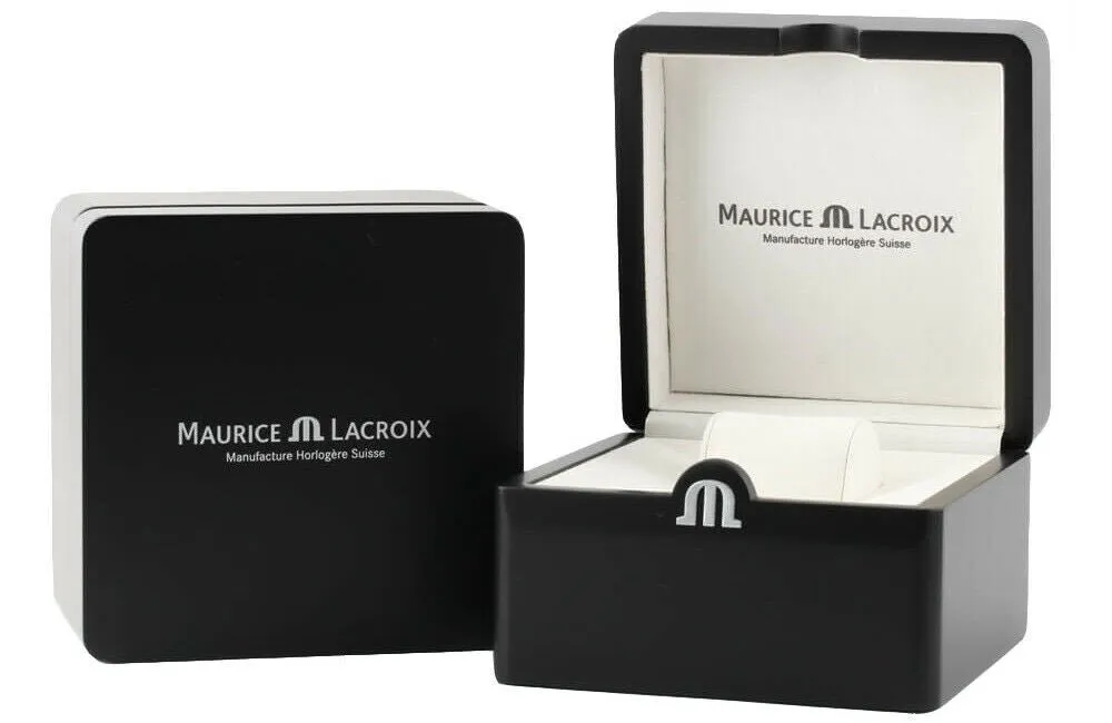 Maurice Lacroix Fiaba Two Tone Steel Diamonds Mother-of-Pearl Dial Date Quartz Womens Watch FA1003-PVP23-170-1