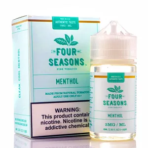 Menthol - Four Seasons E-Juice [Naturally-Extracted]