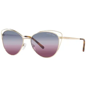 Michael Kors Women's Sunglasses - Gold Metal Cat Eye Frame Red Lens | 1117 1014I8