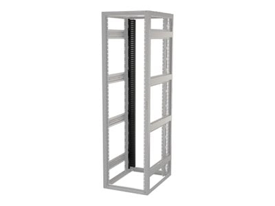 Middle Alantic - Cable duct (vertical) - forward, 1.5 wide - black - 45U" FWD-VPCD-1X3-44-45