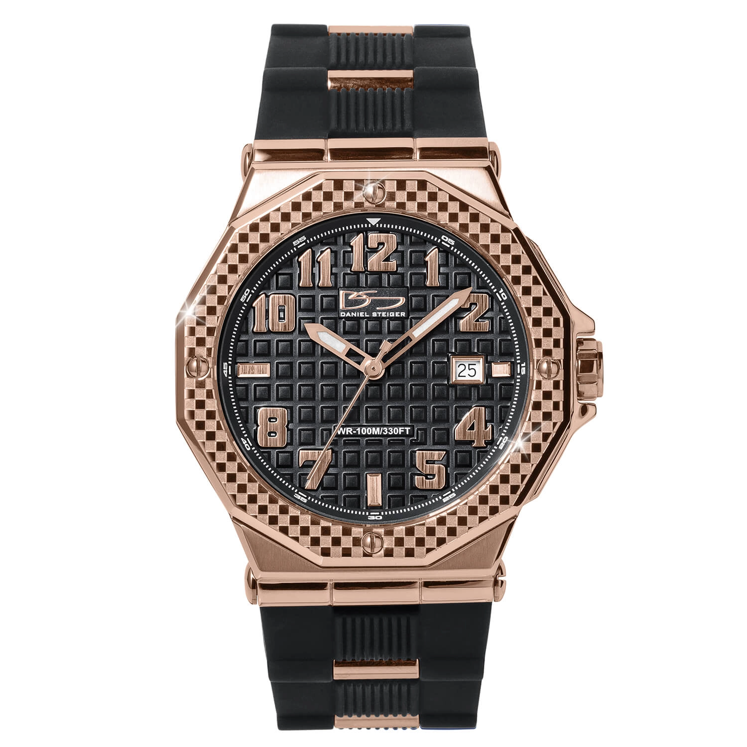 Monza Black Men's Watch
