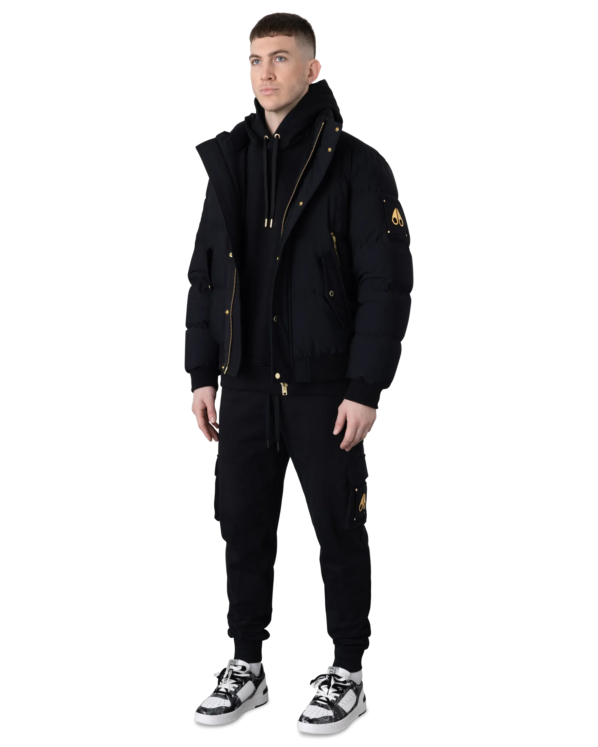Moose Knuckles Gold Series High Point Bomber Jacket