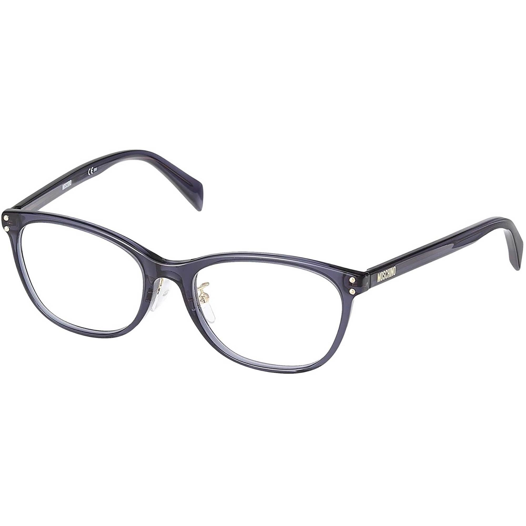 Moschino Women's Eyeglasses - Blue Plastic Square Frame | MOSCHINO MOS540/F 0PJP