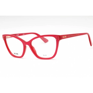 Moschino Women's Eyeglasses - Fuchsia Plastic Cat Eye Full Rim Frame | MOS595 MU1