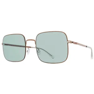 Mykita Men's Sunglasses - Full Rim Shiny Copper Titanium Square Frame | STUDIO SCP_JGR