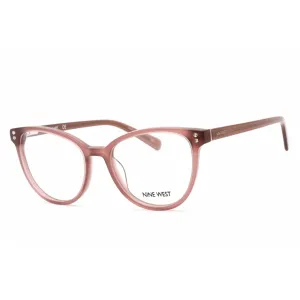 Nine West Women's Eyeglasses - Full Rim Rose Taupe Plastic Rectangular | NW5196 275
