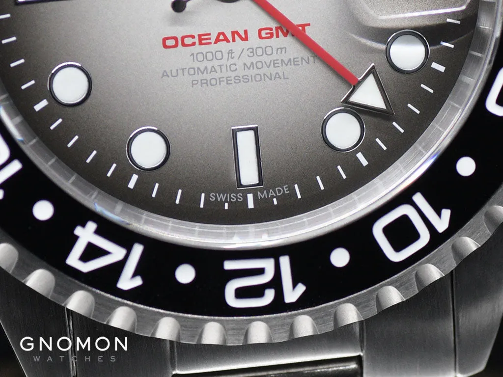 Ocean One GMT Premium Black Ceramic - ETA2893-2