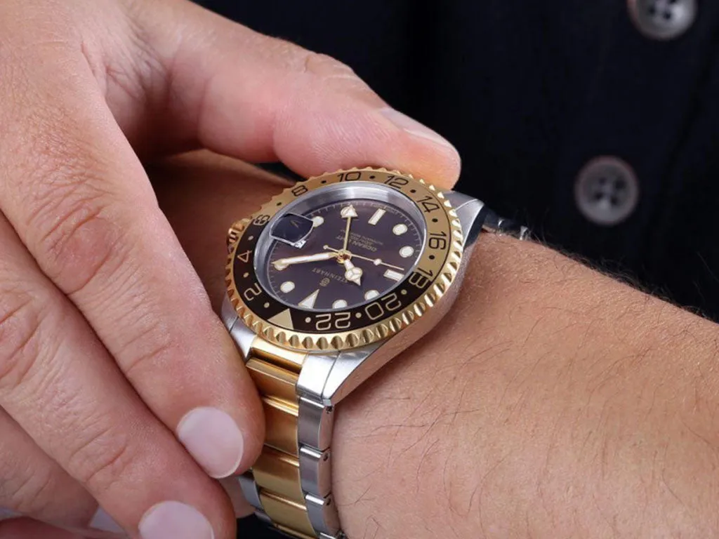 Ocean One GMT Two-tone Chocolate