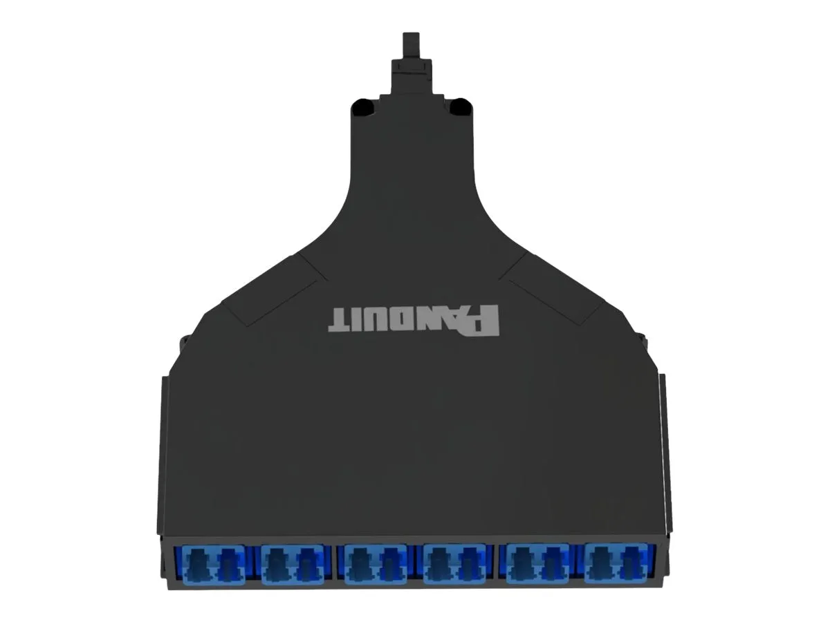 Panduit QuickNet SFQ Series - Pre-terminated fiber optic cassette - LC MM X 6 FQ9N-12-10U
