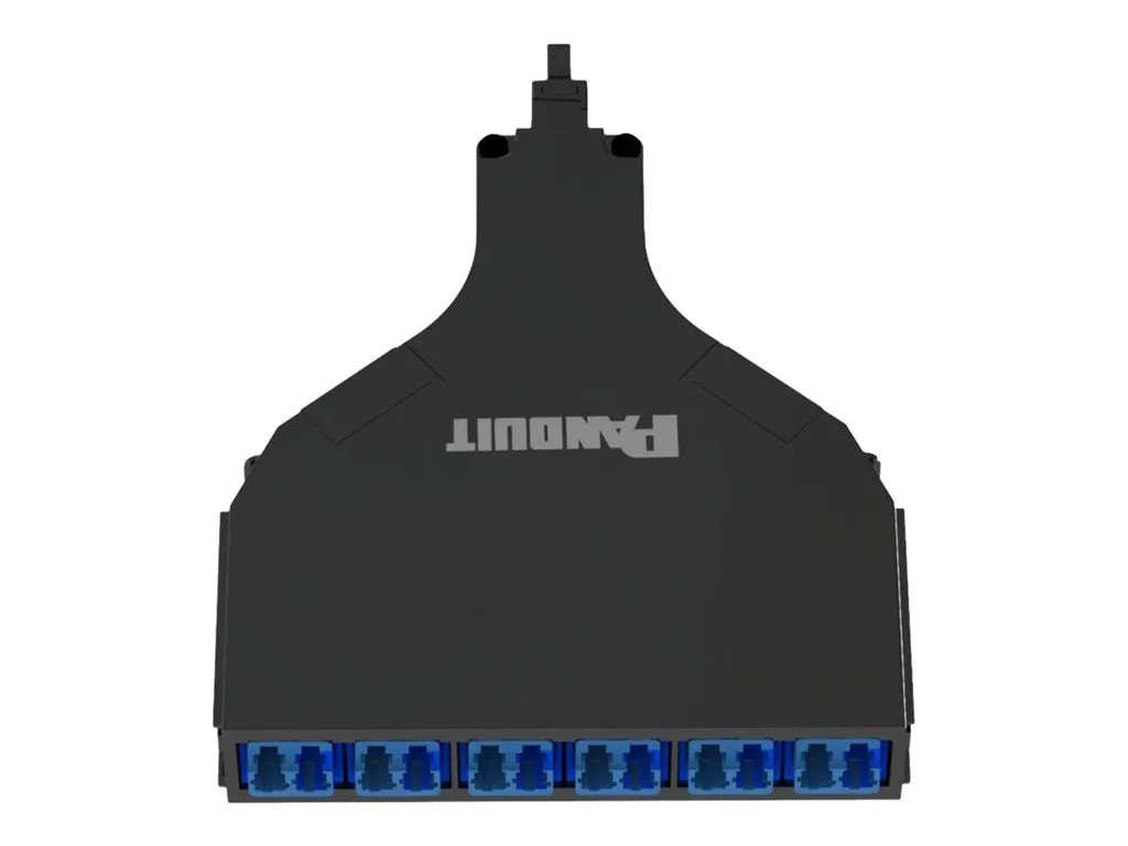 Panduit QuickNet SFQ Series - Pre-terminated fiber optic cassette - LC MM X 6 FQ9N-12-10U